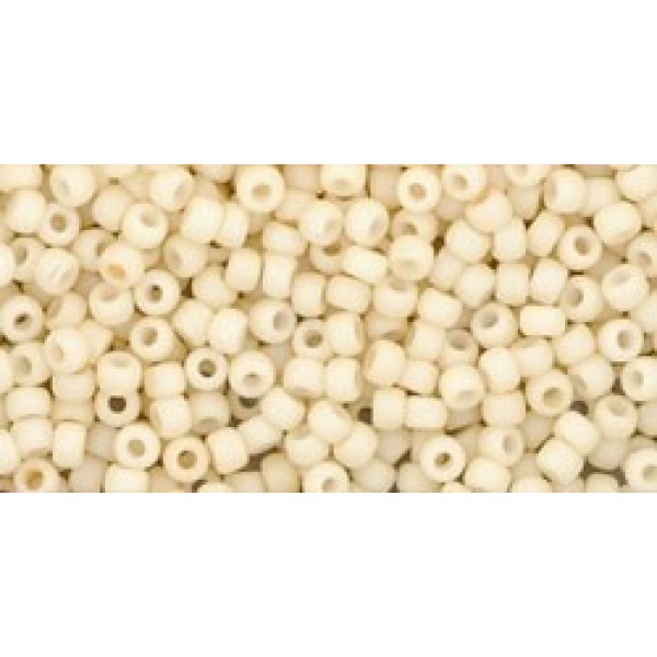 Toho Nr.11 Opaque-Pastel Frosted Egg Shell 20g