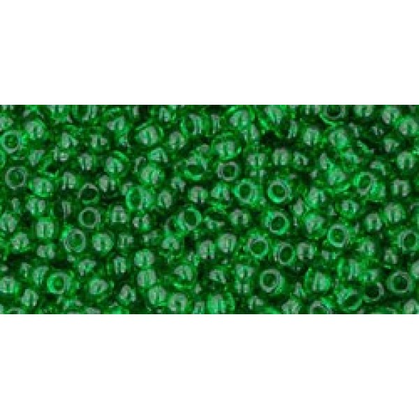 11/0 Toho Transparent Grass Green 20g