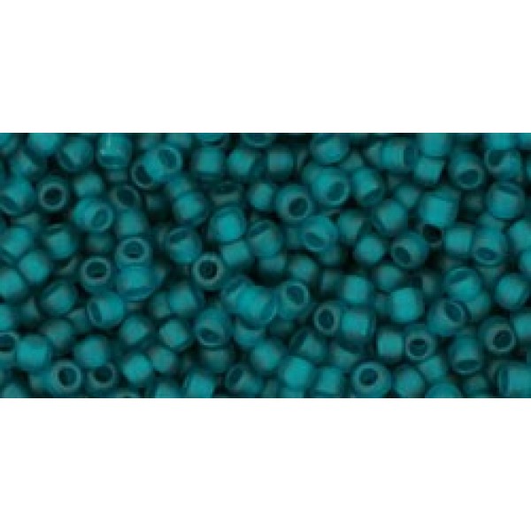 Toho Nr15 Transparent-Frosted Teal 10g