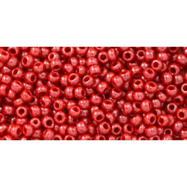11/0 Toho Opaque-Lustered Cherry 20g