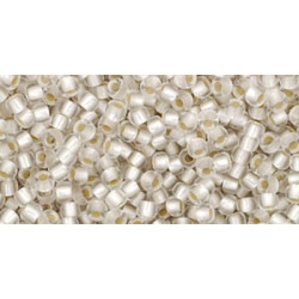 Toho Nr.11 Silver-Lined Frosted Crystal 20g