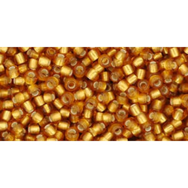 Toho Nr11 S/L Frosted Dk Topaz 20g