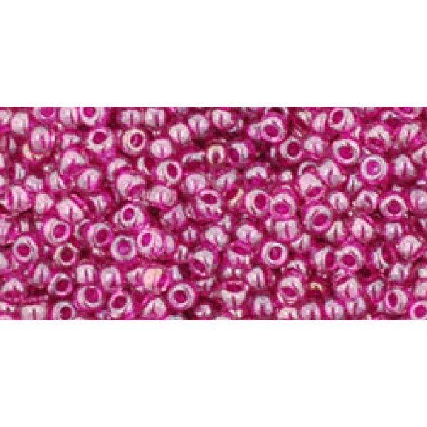 Toho Nr.11 Inside-color Lt.Amethyst/Fuschia Lined 20g
