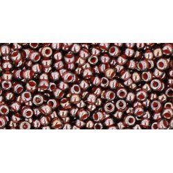 Toho Nr.11 Inside-color Montana Blue/Oxblood Lined 20g