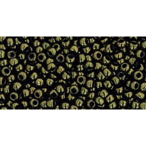Toho Nr11 Gold lustered Dk Chocolate Bronze (10g)