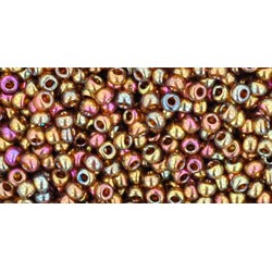 Toho Nr11 Gold-Lustered Dark Topaz (10g)
