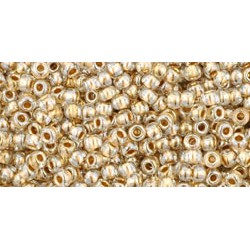Toho Nr11 Gold-lined Crystal 20g