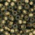 Toho Nr11 Frosted Gold-lined Black Diamond 20g