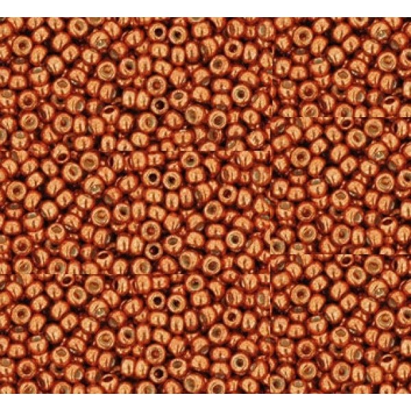 11/0 Toho Galvanized Saffron - Permanent Finish 10g