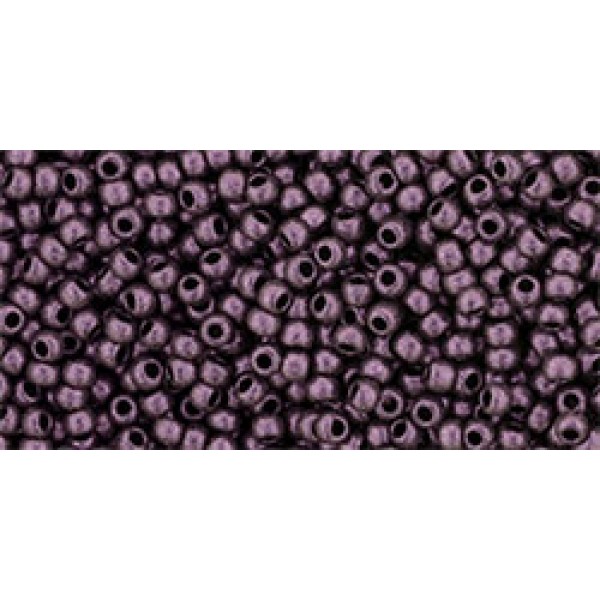 11/0 Toho HYBRID Metallic Suede - Pink (10g)