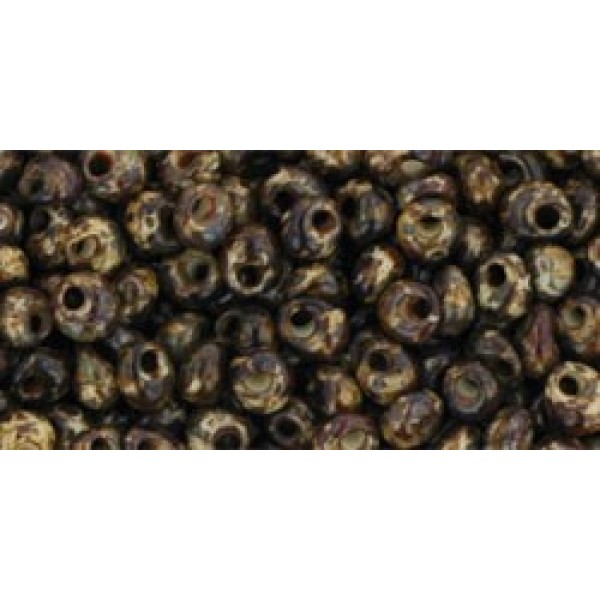 Toho HYBRID Lt Beige Picasso 3mm 10г