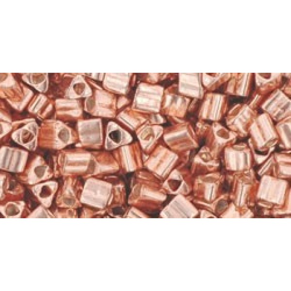 8/0 TOHO Galvanized Rose Gold 10g