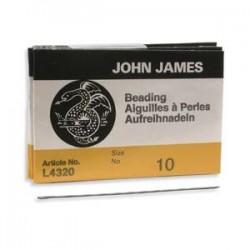 John James pērļošanas adatas Nr.10 (x2)