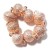 10mm Magnetic clasp star dust light rose gold colored (x1)