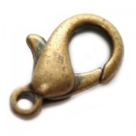 1.8cm Aizdare  antīka bronza (x1)