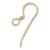 G/F 22mm Flat ear wire (x2)