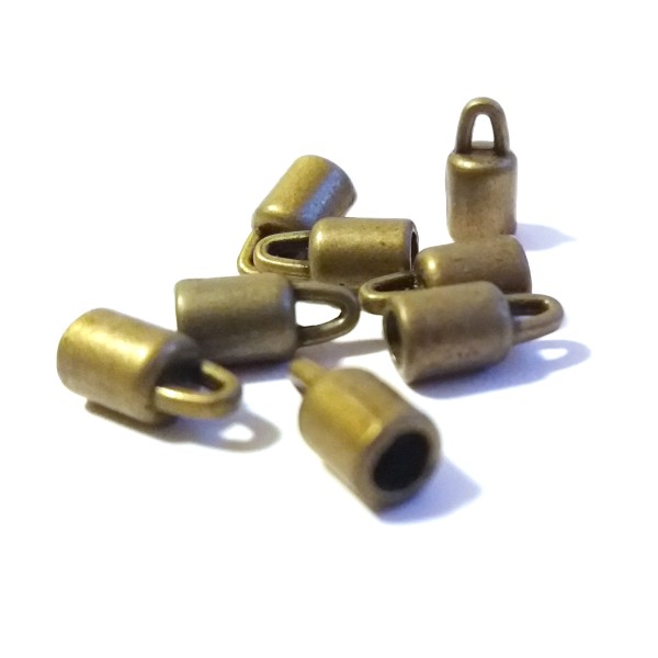 Metāla cepure 9x4,5mm vecbronzas krāsā (x1)