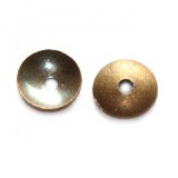 4mm Pērļu cepures, antīkas (х6)