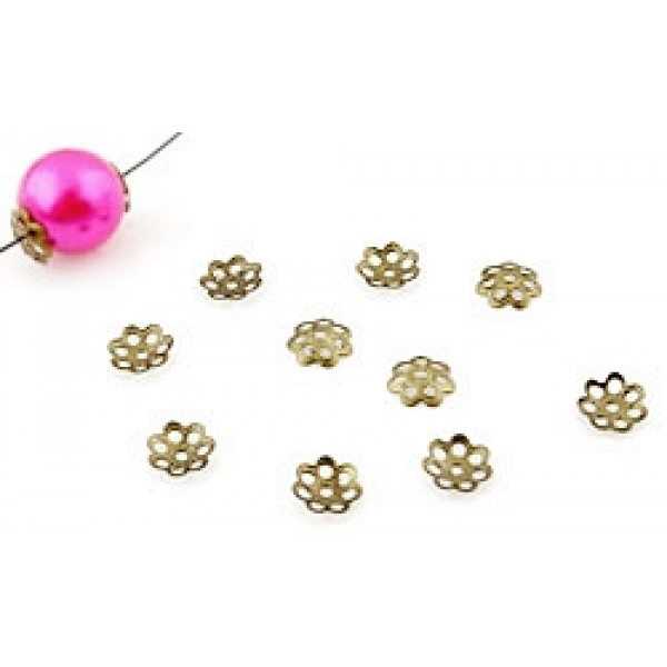 6mm Pērļu cepure (х10)
