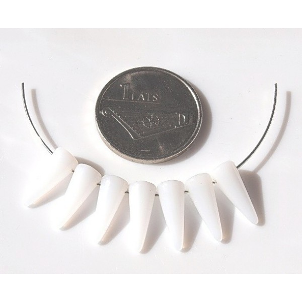 Spaiki 5x13mm Alabaster (x1)