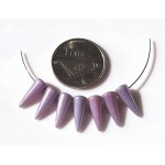 Spaiki 5x13mm Luster Metallic Amethyst (x1)