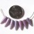 Spaiki 5x13mm Luster Metallic Amethyst (x1)