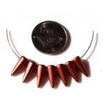 Spaiki 5x13mm Matte Metallic Dk Copper (x1)