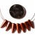 Spaiki 5x13mm Matte Metallic Dk Copper (x1)