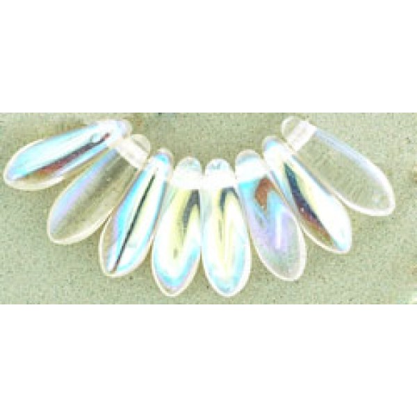 5x12mm Crystal AB (x20)