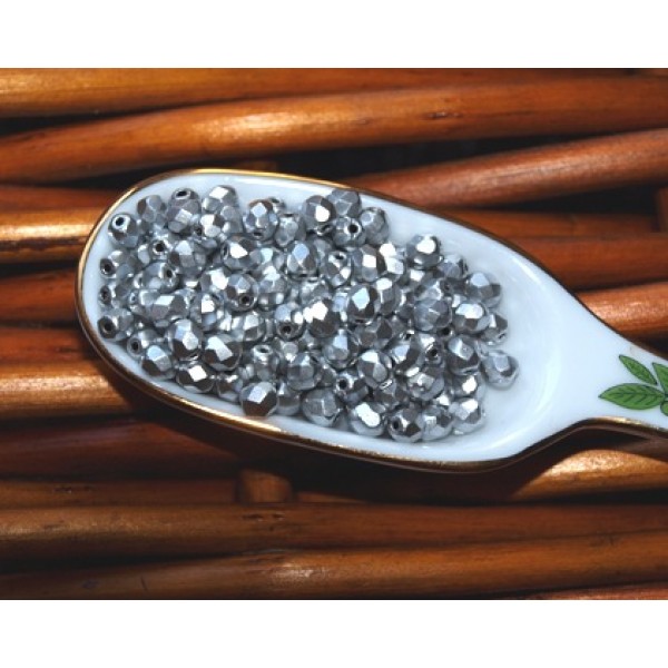 4mm Matte Metallic Aluminum (x100)