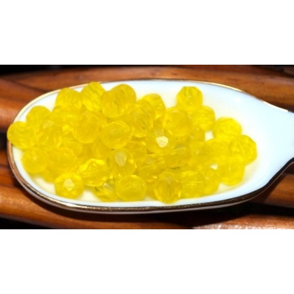 6mm Matte Lemon (x24)