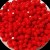 4mm Opaque Red Fire-polished (x17)