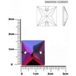 3240 Square Sew-on Stone
