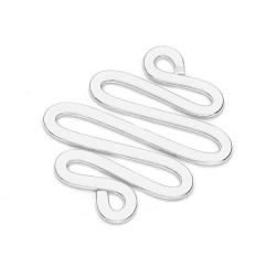 S-veida savienojums, sudrabs AG-925 (x1)