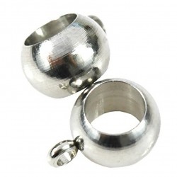 Ķirurģiskā (316) tērauda pērle 11x8mm (x1)