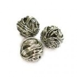 6mm Bali pērle no stieples (x1)