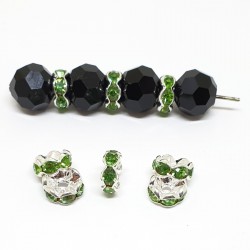 8mm Starplika - gaiši zaļš (x1)