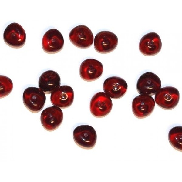 8/6mm Stikla pērle - kartupelis (x10)