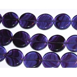 Pērle kapeika - koši violeta (x1)