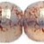 4mm Luster Topaz/Pink - Milky White (x20)