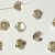 4mm Gaišs melnais dimants (x1)
