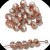 8x6mm Rondela Crystal/ Rose gold  (x1)