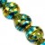 10mm Emerald with Gold (x10)