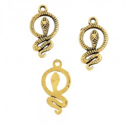 Metāla piekariņš ČŪSKA antīka zelta krāsā (x1)