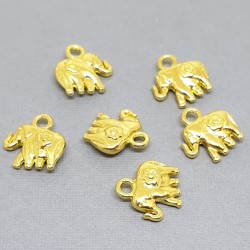 Metāla piekariņš ZILONIS zelta krāsā (x1)