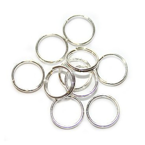 6mm Atverams gredzens, 10 gab