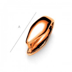 18K rose gold Pendant clasp for pendants, Sterling Silver AG-925 (x1)