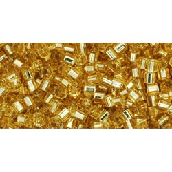 11/0 TOHO Silver-lined Light Topaz 10g
