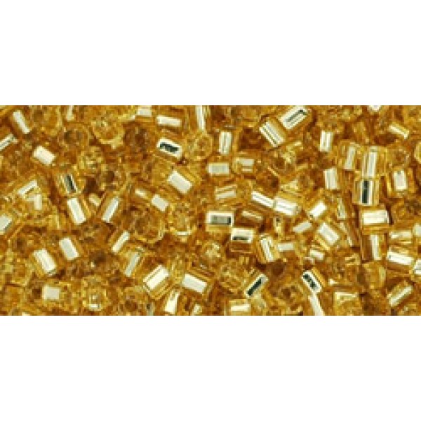 11/0 TOHO Silver-lined Light Topaz 10g