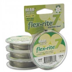 Flexrite-7 tērauda trosīte s.018 (1m)